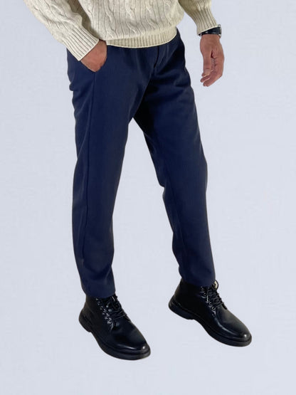 Men's Formal Navy Pants