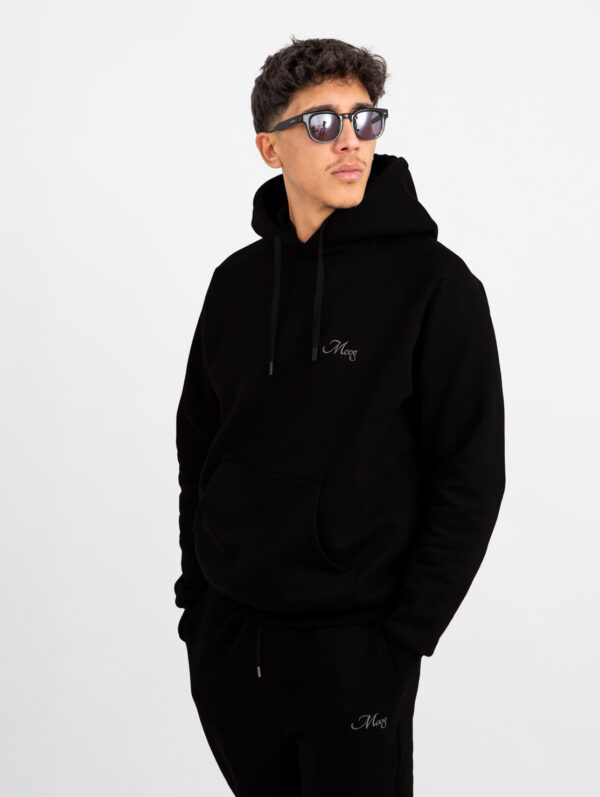 Jet Black Heavyweight Hoodie Jet Black Heavyweight Hoodie