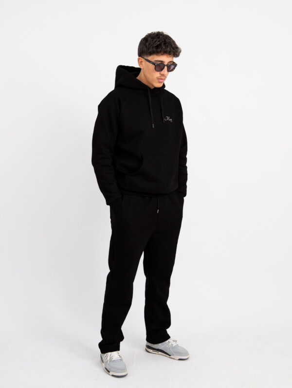 Jet Black Heavyweight Tracksuit Set Jet Black Heavyweight Tracksuit Set