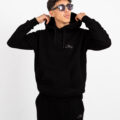Jet Black Heavyweight Tracksuit Set