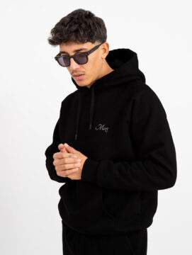 Jet Black Heavyweight hoodie