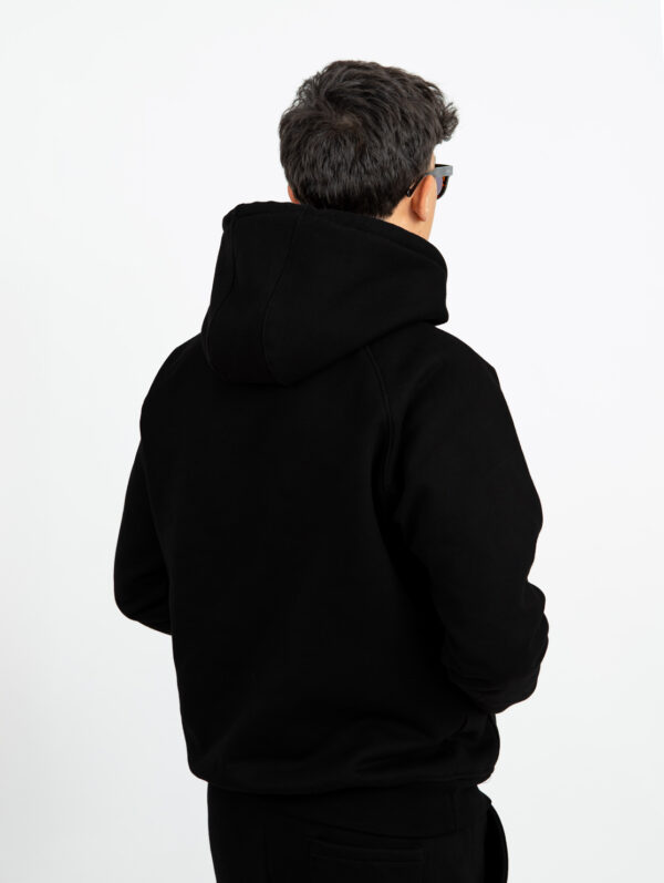 Jet Black Heavyweight hoodie Jet Black Heavyweight hoodie