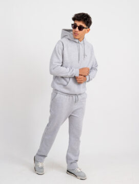 Heather Grey Tracksuit Set