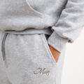 Heather Grey Tracksuit Set