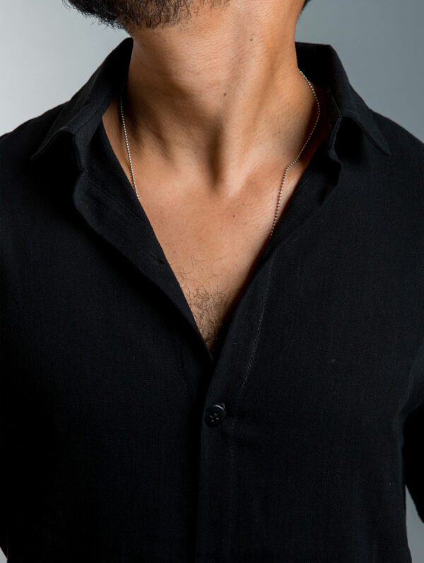 Black Linen Shirt Black Linen Shirt