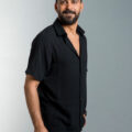 Black Linen Shirt