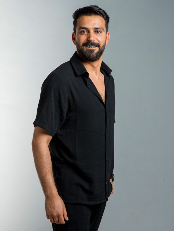 Black Linen Shirt Black Linen Shirt