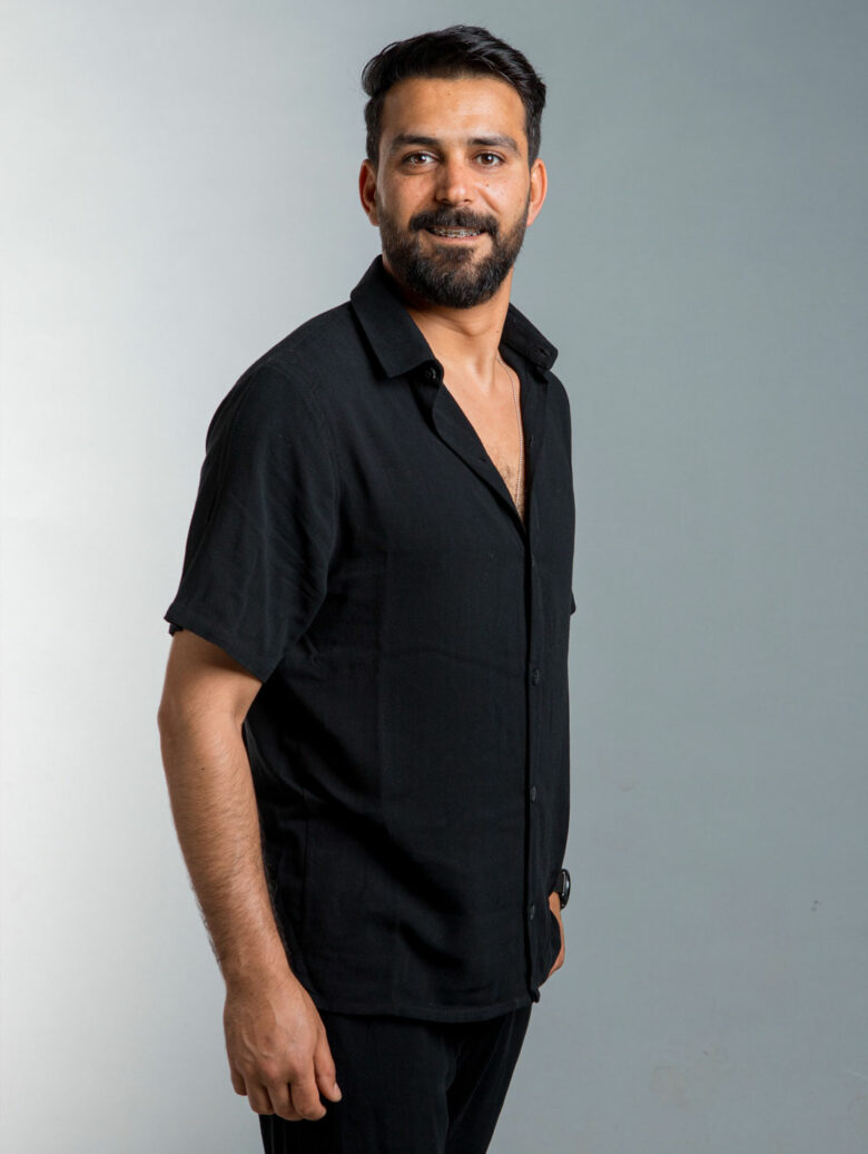 Black Linen Shirt