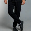 Black linen pants