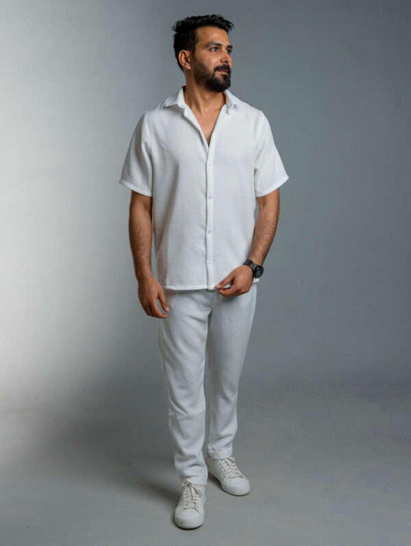 White Cotton-linen Set White Cotton-linen Set