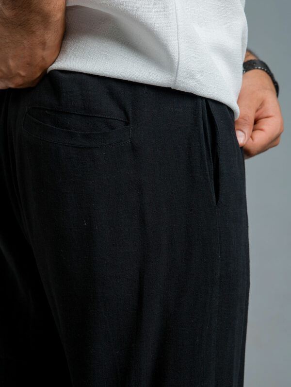 Black linen pants Black linen pants
