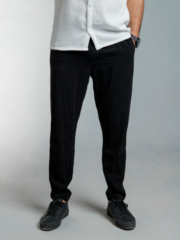 Black linen pants Black linen pants